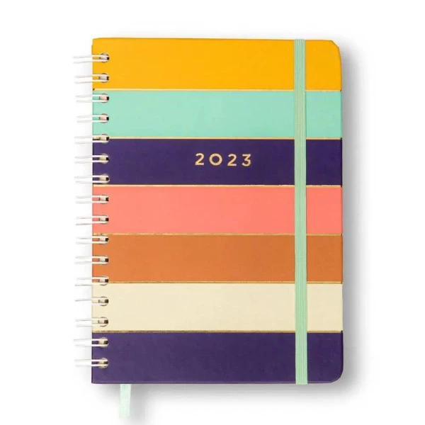 Agenda Planner 2023 Cicero Wire-o Diária Orla Paraty Listras