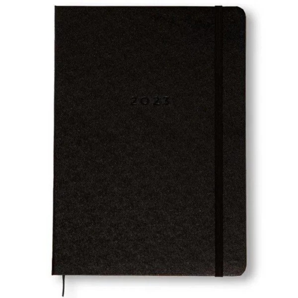Agenda Planner 2023 Clássica Semanal Planejamento 17x24 Preta
