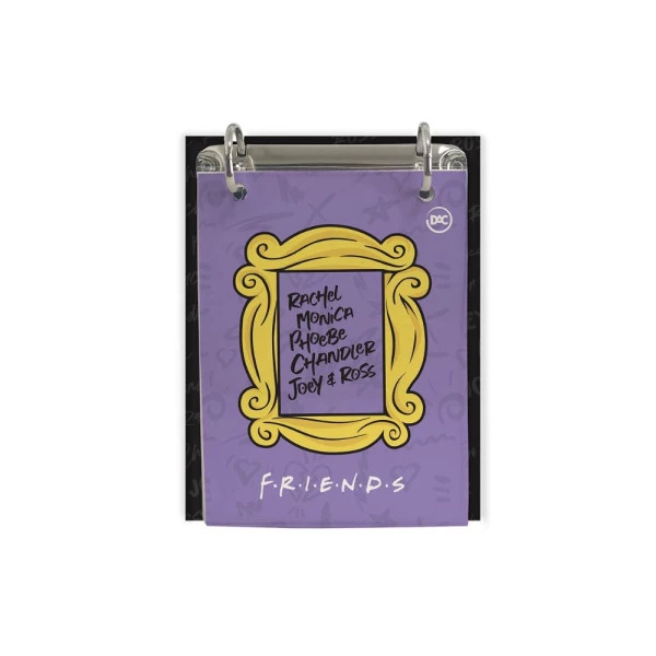 Mini Fichário Porta Fichas Friends DAC