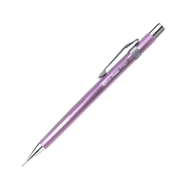 Lapiseira Pentel 0.7 Sharp P207 Lilás Metálico 