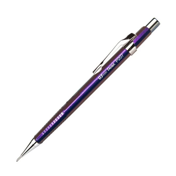 Lapiseira Pentel 0.7 Hybrid P200 Marrom e Violeta