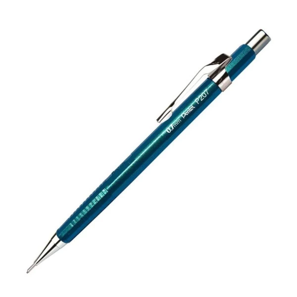 Lapiseira Pentel 0.7 Hybrid P200 Azul e Verde