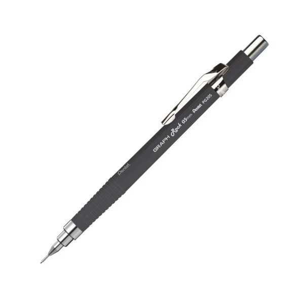 Lapiseira Pentel 0.5mm Chumbo Graph Rock