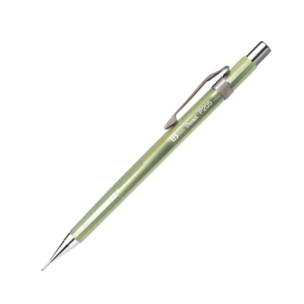 Lapiseira Pentel 0.5mm Sharp P200 Verde Metálico