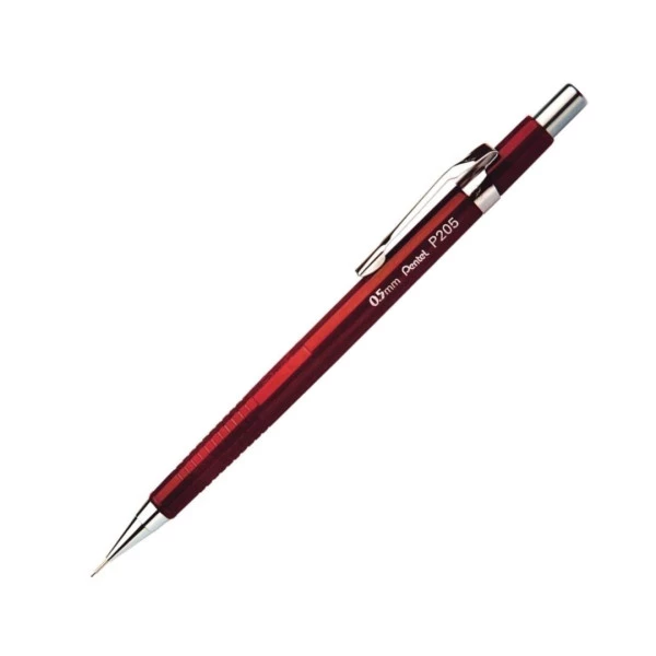 Lapiseira Pentel 0.5mm Sharp P200 Vinho