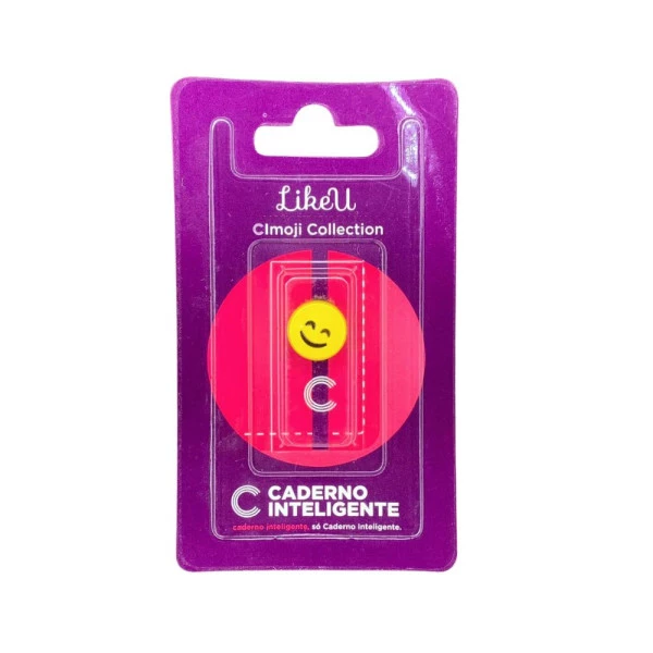 Acessório Caderno Inteligente Pingente LikeU CImoji Happy