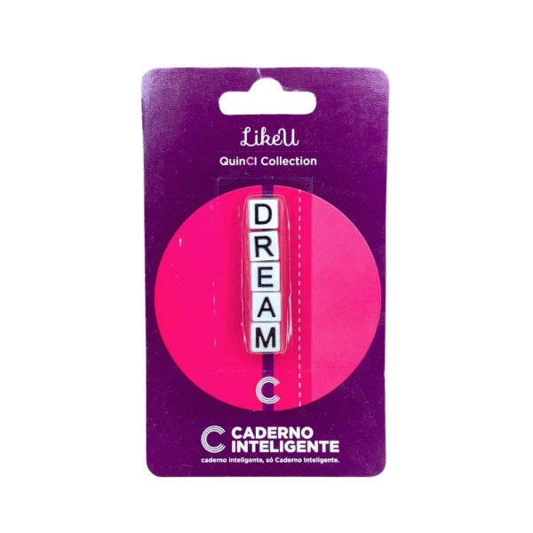 Acessório Caderno Inteligente Pingente LikeU QuinCI Dream