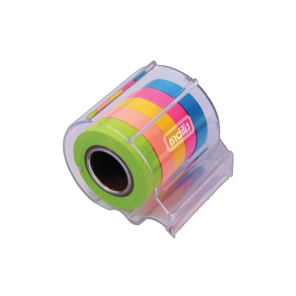 Adesivo Rolo 5un C/ Dispenser Tilibra Tili Notes Roller