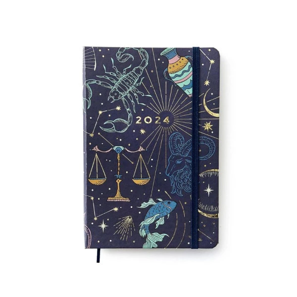 Agenda Planner 2024 Cicero Astral Cartas Do Zodiaco 14x21