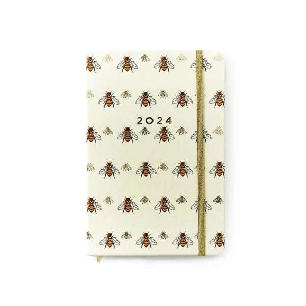 Agenda Planner 2024 Cicero Melissa Favo De Abelhas 14x21