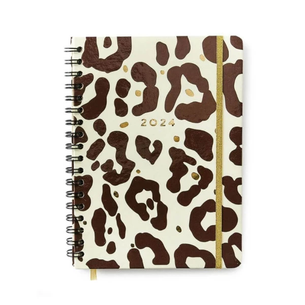 Agenda Planner 2024 Cicero Wire-o Melissa Onça 17x24cm