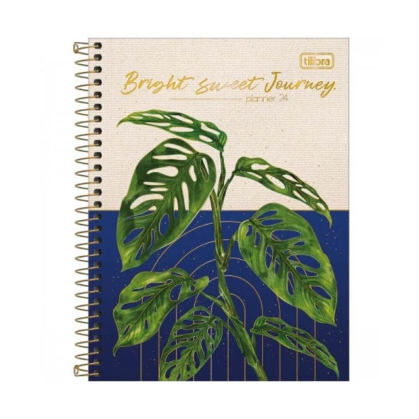 Agenda Planner 2024 Tilibra Naturalis Bright 177x240mm