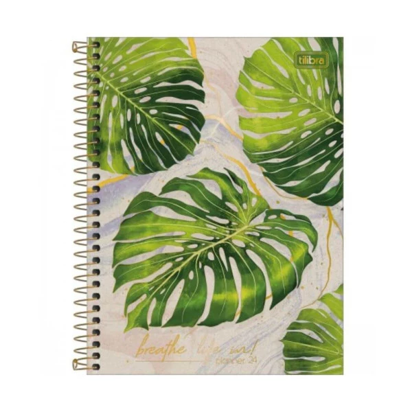 Agenda Planner 2024 Tilibra Naturalis Breathe 177x240mm