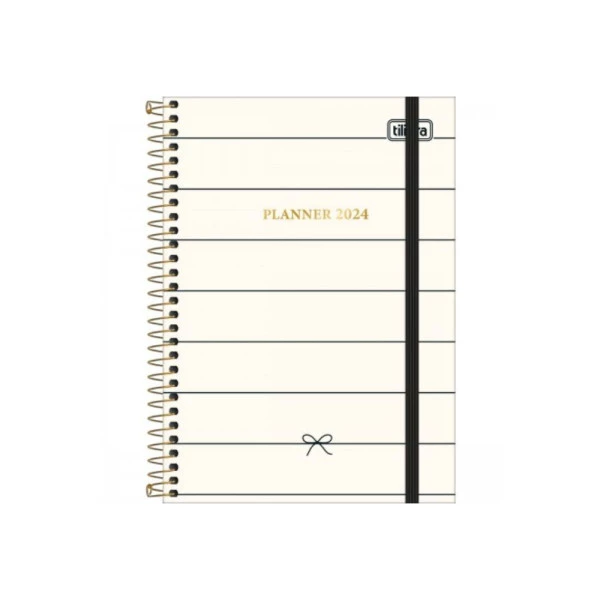 Agenda Planner 2024 Tilibra West Village Listras 129x187mm
