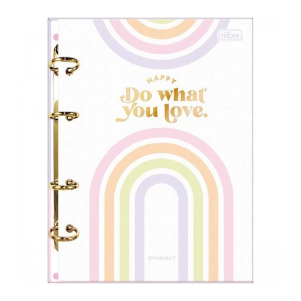 Agenda Planner Argolado Happy Tilibra 2023