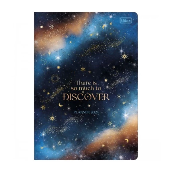 Agenda Planner Mensal 2024 Grampeado Tilibra Magic Discover