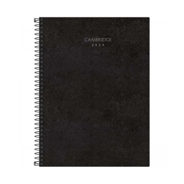 Agenda Planner Espiral 2025 Tilibra Cambridge 200mm x 275mm