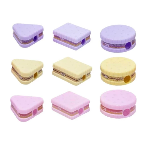Apontador Escolar Cis Biscoito