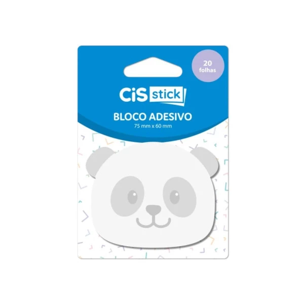 Bloco Adesivo Cis Stick Panda 75x60mm 20F