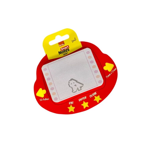 Bloco Smart Notes Vintage Bichinho Virtual 50Fls BRW