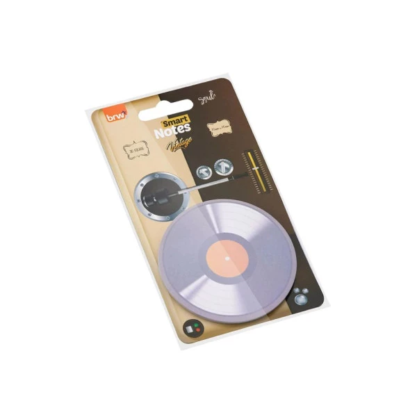 Bloco Smart Notes Vintage Vinil 30Fls BRW
