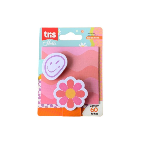 Bloco Adesivo Euforia Tris Holic Dopamina 3 Modelos