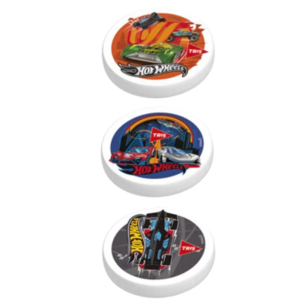Borracha Escolar Hotwheels Tris