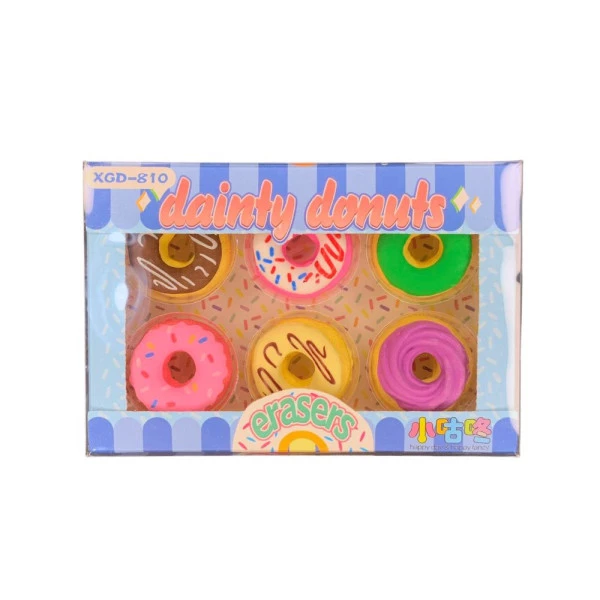 Borracha Kawaii Mini Donuts C/6