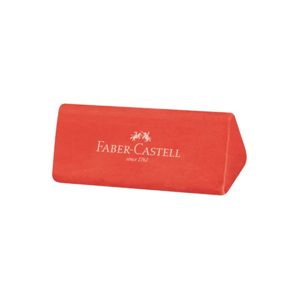 Borracha Escolar Faber Castell Triangular Jumbo