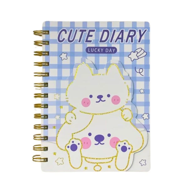 Caderninho Kawaii Fofo Gatinho