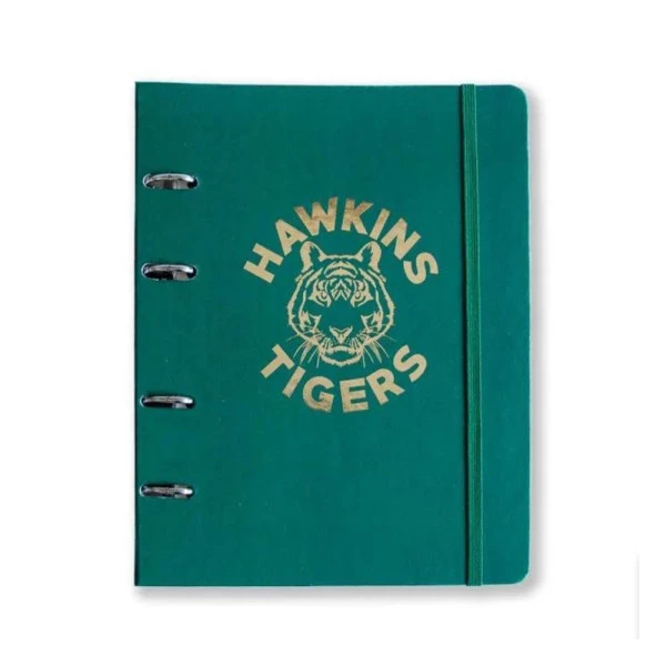 Caderno Criativo Argolado Stranger Things Pautado Cicero