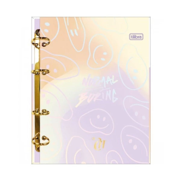 Caderno Tilibra Argolado Capricho Colegial Normal Is Boring
