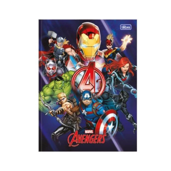 Caderno Brochurão Avengers Tilibra 80F Vingadores 4
