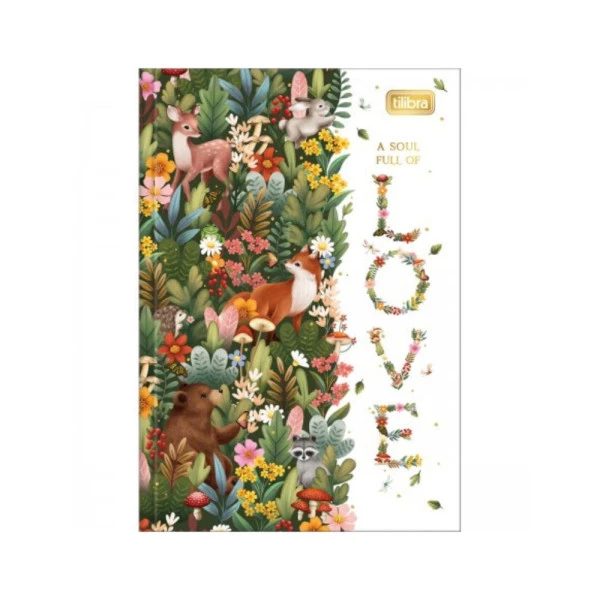 Caderno Brochurão Loveland Tilibra 80F Love