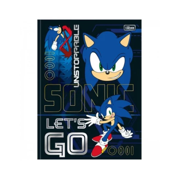 Caderno Brochurão Sonic Tilibra 80F Unstoppable