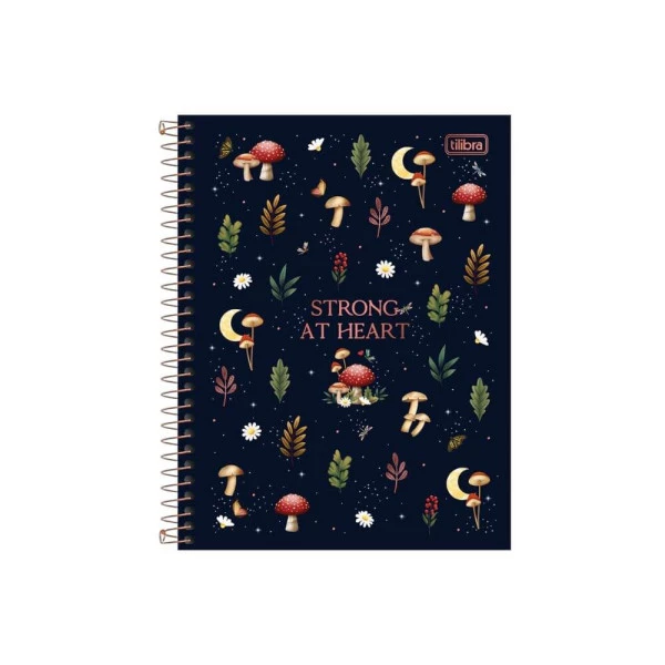 Caderno Colegial 10 Matérias Loveland Tilibra Strong