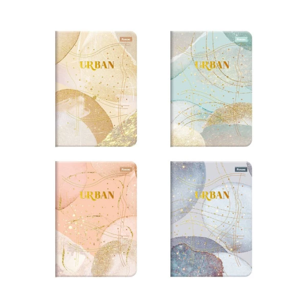 Caderno De Anotações Grampeado Foroni Urban 1/8 123x176 mm 32F