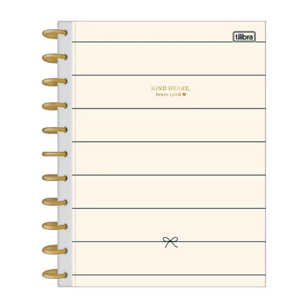 Caderno De Discos Tilidisco West Village Kind Heart 10 Matérias 160F Tilibra