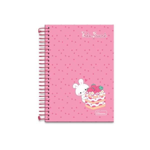 Caderno Espiral A5 Trés Sucré Cadersil Cake