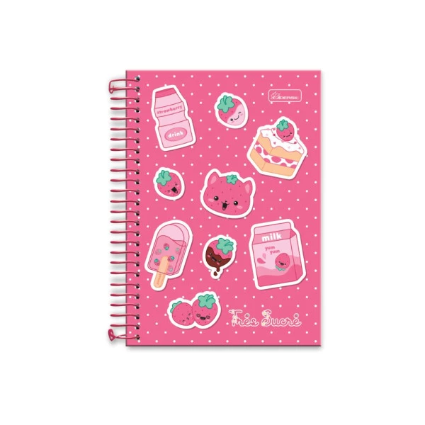 Caderno Espiral A5 Trés Sucré Cadersil Cat