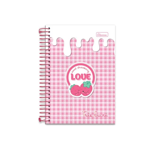 Caderno Espiral A5 Trés Sucré Cadersil Love