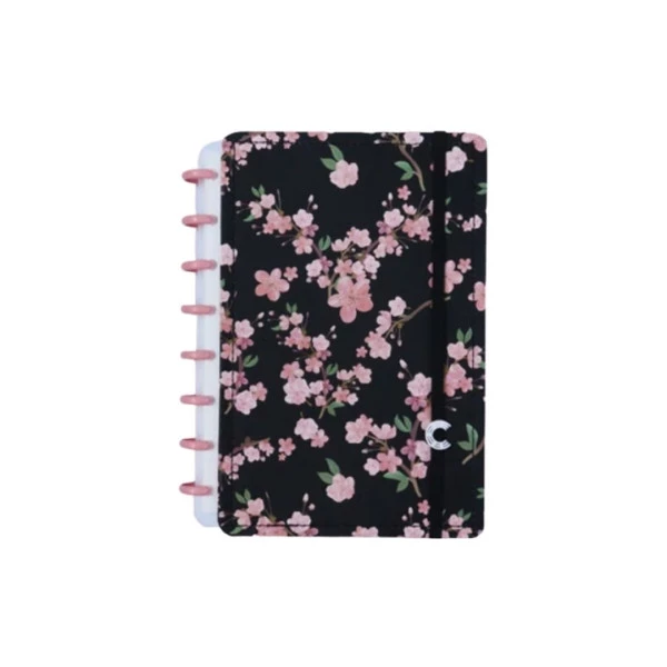 Caderno inteligente A5 By Gocase Classical Rose Black