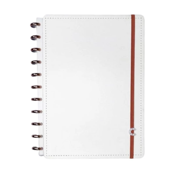 Caderno Inteligente Grande All White
