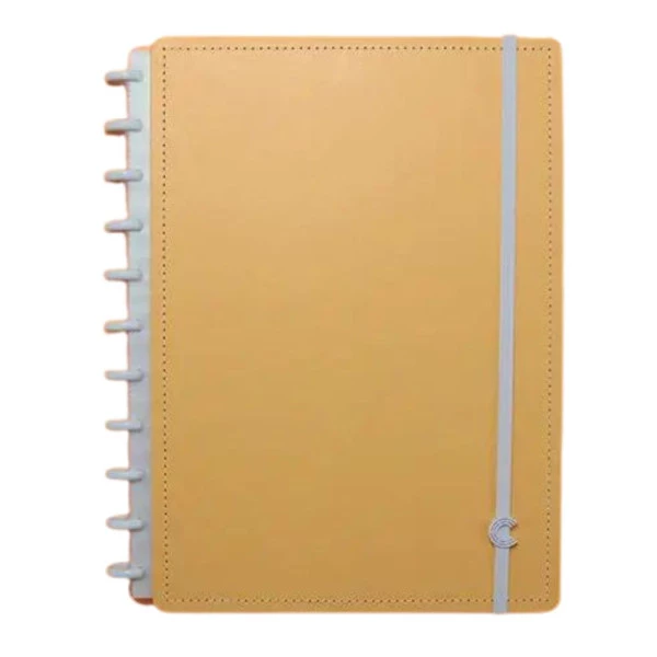 Caderno Inteligente Grande Laranja Pastel