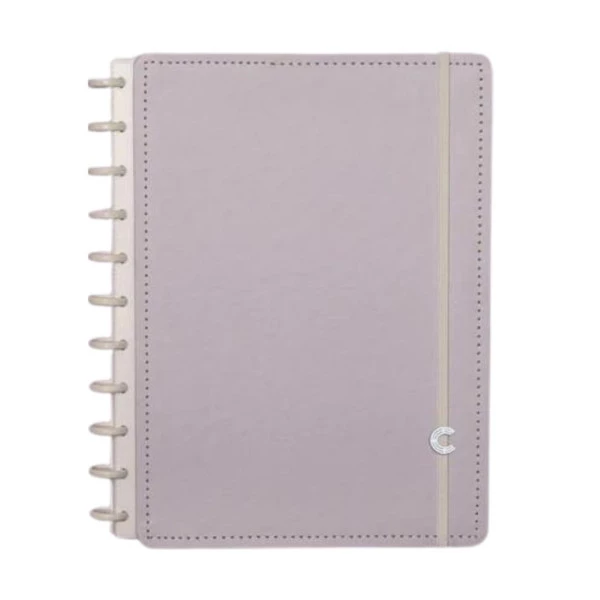 Caderno Inteligente Grande Lilás Pastel