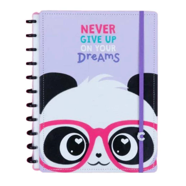 Caderno Inteligente Grande Panda By Luluca