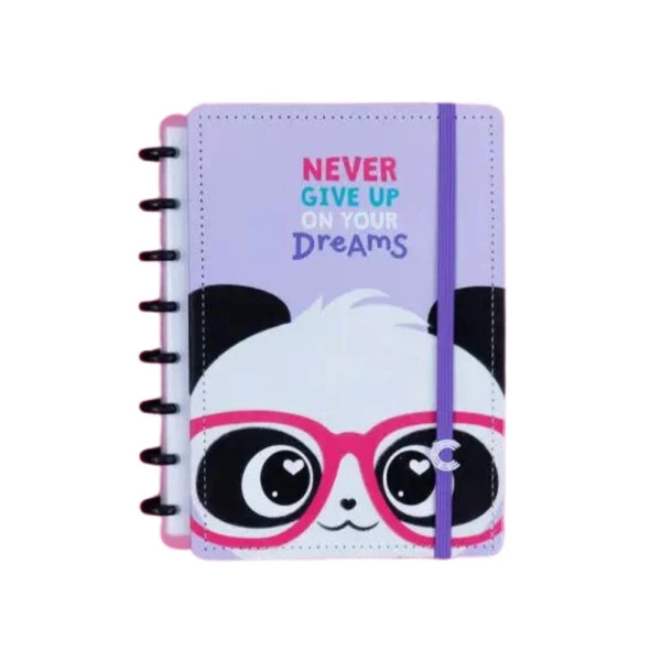 Caderno Inteligente A5 Panda By Luluca