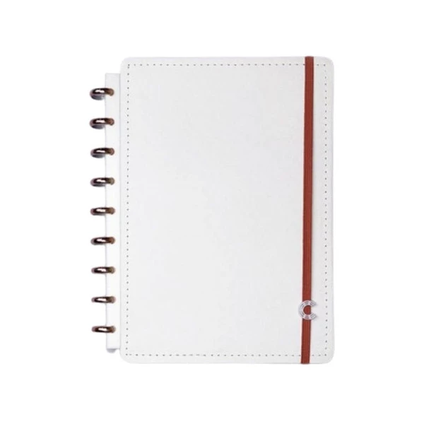 Caderno Inteligente Médio All White