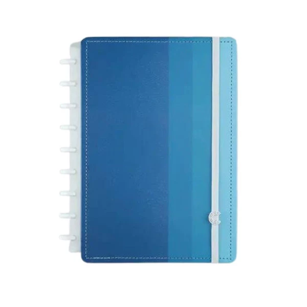 Caderno Inteligente Médio By Miguel Luz Blue Creative Journal