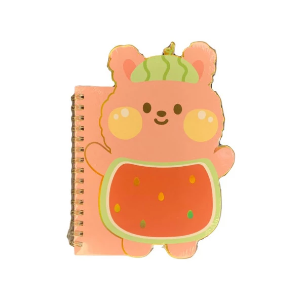 Caderno Kawaii Fofo M Coelhinho Melancia